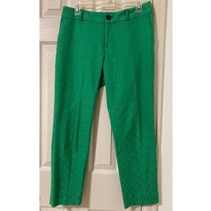 Petite Green Banana Republic Pants